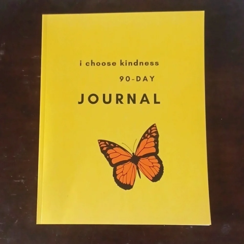 I Choose Kindness 90-Day Journal, 8.5